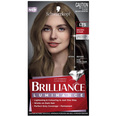 Schwarzkopf Brilliance L75 Brown Sugar - Effortless Colour & Lightening