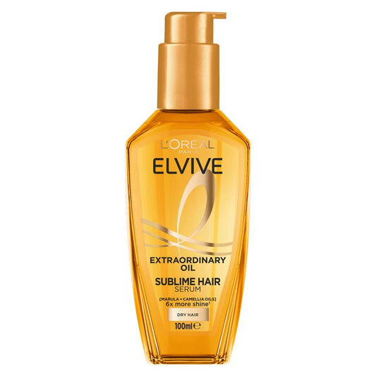 L'Oreal Paris Elvive Extraordinary Oil Treatment 100ml - Nourishing Hair Oil for Dry Hair-Auzzi Store