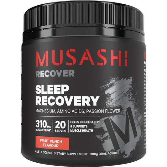 Musashi Sleep Recovery Fruit Punch - 300g - Auzzistore