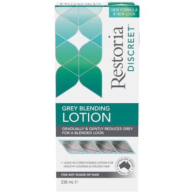 Restoria Discreet Grey Blending Lotion 236ml - Natural Grey Reduction