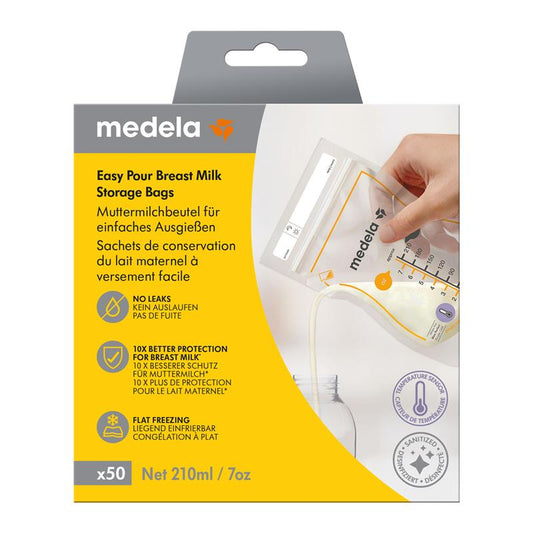 Medela Easy Pour Breast Milk Storage Bags - 50 Pack - Auzzistore