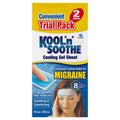 Kool n Soothe Migraine Relief 2 Sheets - Instant Cooling Comfort