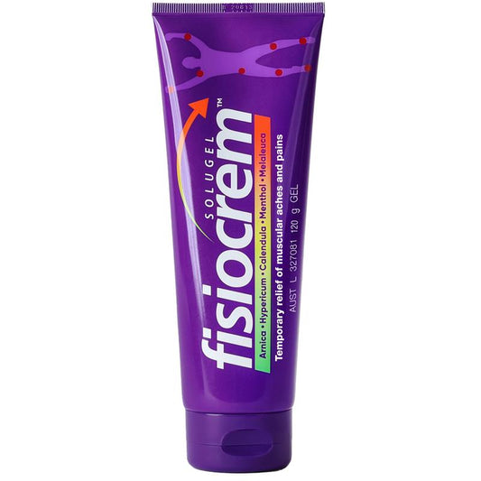 Fisiocrem Solugel 120g - Natural Pain Relief Gel for Muscle Recovery - Auzzi Store