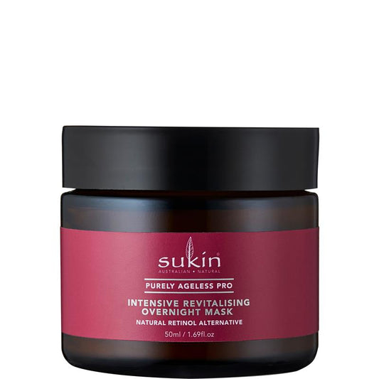 Sukin Purely Ageless Pro Revitalising Overnight Mask 50ml - Hydrate and Firm Overnight - Auzzistore