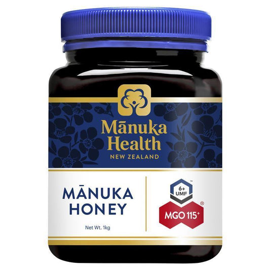 Manuka Health MGO115+ UMF6 Manuka Honey - 1kg for Natural Wellness - Auzzi Store