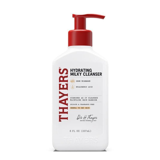 Thayers Hydrating Milky Cleanser with Snow Mushroom & Hyaluronic Acid - 237ml - Auzzistore