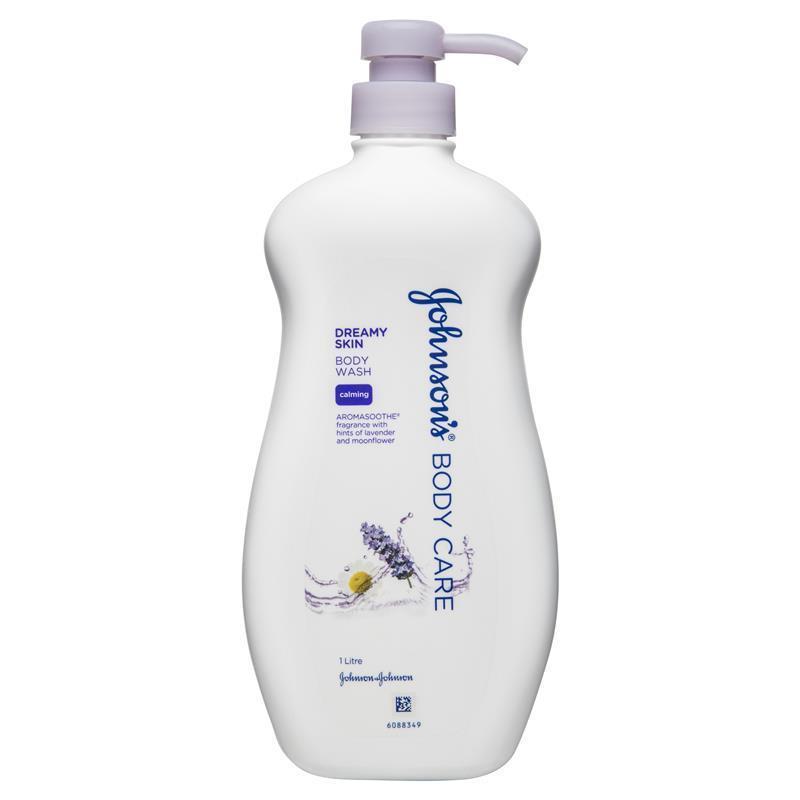 Johnson's Lavender Moonflower Wash 1L – Hydrating & Hypoallergenic