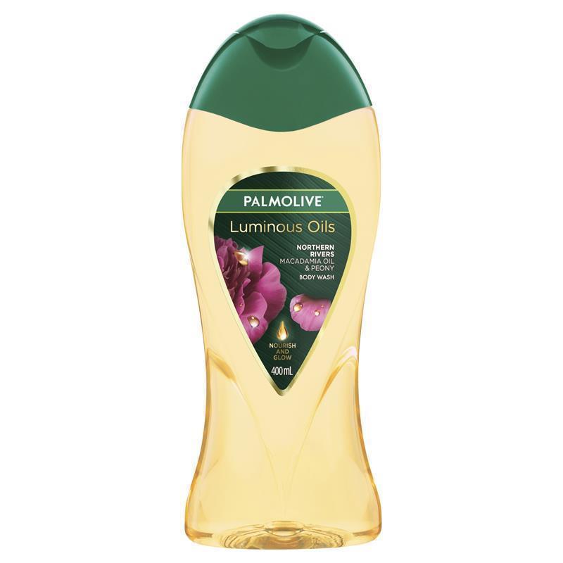 Palmolive Luminous Macadamia Oil & Peony Body Wash 400mL