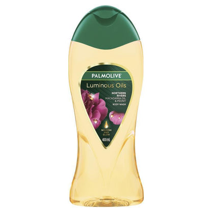 Palmolive Luminous Macadamia Oil & Peony Body Wash 400mL