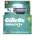 Gillette Mach3+ Replacement Razor Blades -  15 Shaves, Fits All Mach3 Handles