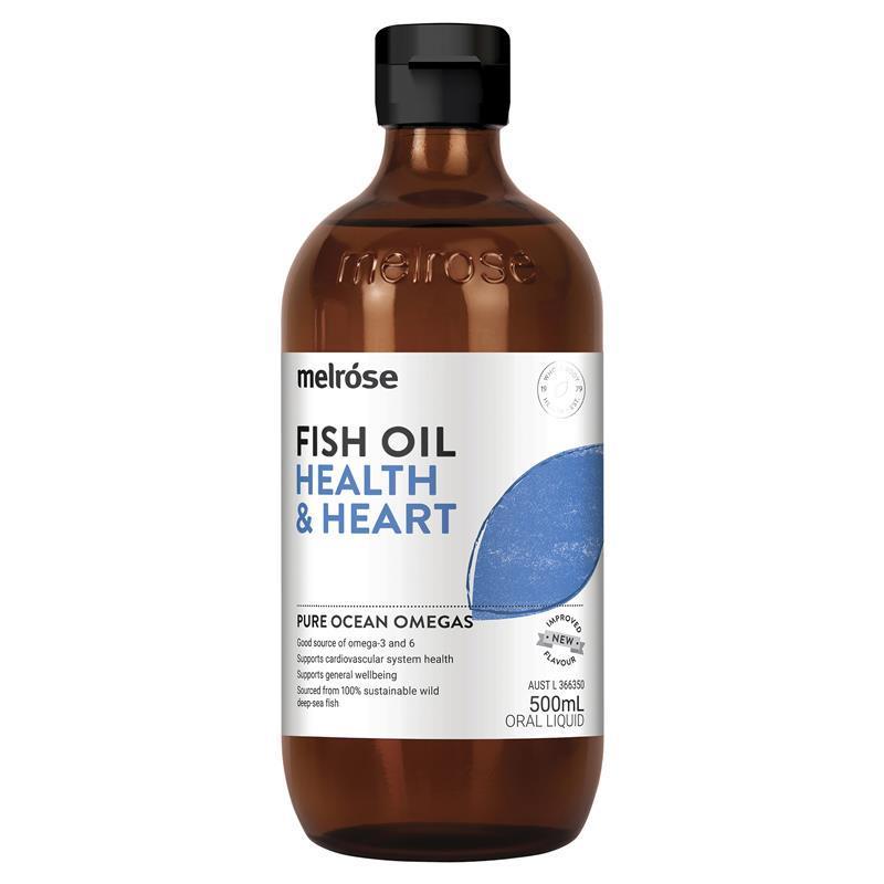 Melrose Omega-3 Fish Oil 500ml - Sustainable EPA & DHA