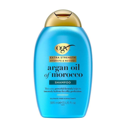 OGX Extra Strength Hydrate & Repair + Argan Oil of Morocco Shampoo 385ml-Auzzi Store