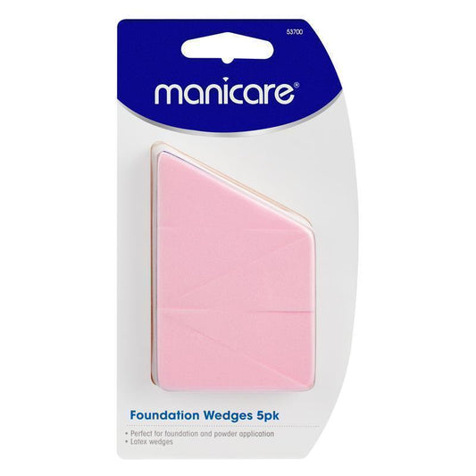 Manicare 5 Pack Foundation Wedges for Perfect Makeup Application-Auzzi Store