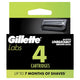 Gillette Labs 4-Pack Razor Cartridges – Compatible with Exfoliating & Heated Razors - Auzzistore