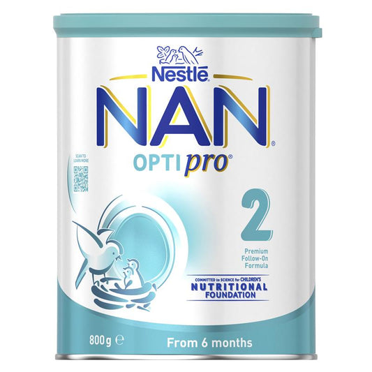 Nestle NAN OPTIPRO 2 Premium Baby Follow-on Formula Powder (800g) - Ideal for Infants 6 to 12 Months – view 2