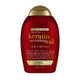 Ogx Frizz Free + Keratin Smoothing Oil Shampoo 385mL - 5 in 1 Benefits for Frizzy Hair - Auzzistore