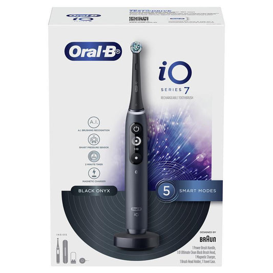 Oral-B Power Toothbrush iO 7 Series - Black (1 Pack)