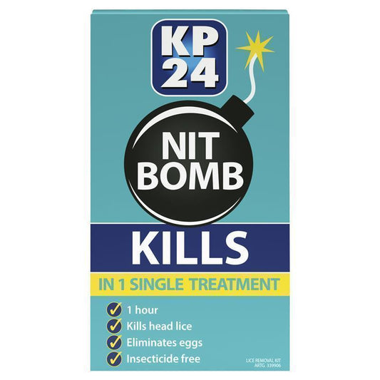 KP24 Nit Bomb 50ml - Fast and Effective Lice Treatment