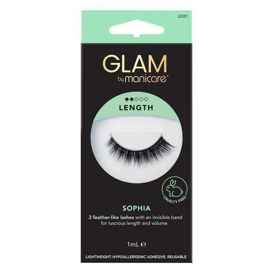 Glam By Manicare Sophia Lashes - Length & Drama-Auzzi Store