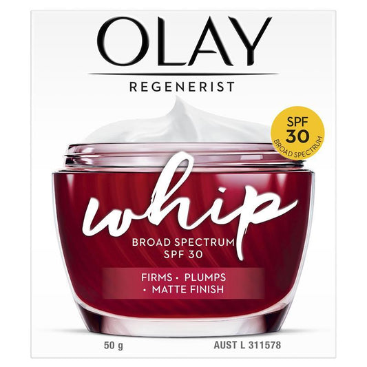 Olay Regenerist Whip UV SPF Face Cream Moisturiser 50g - Anti-Aging & Hydration - Auzzi Store