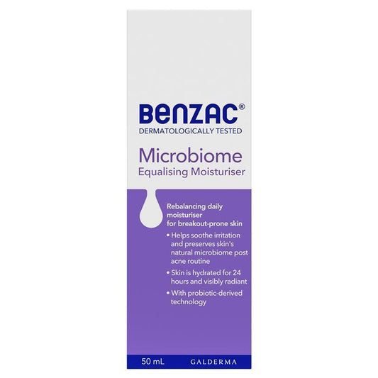 Benzac Microbiome Equalising Moisturiser (50ml)