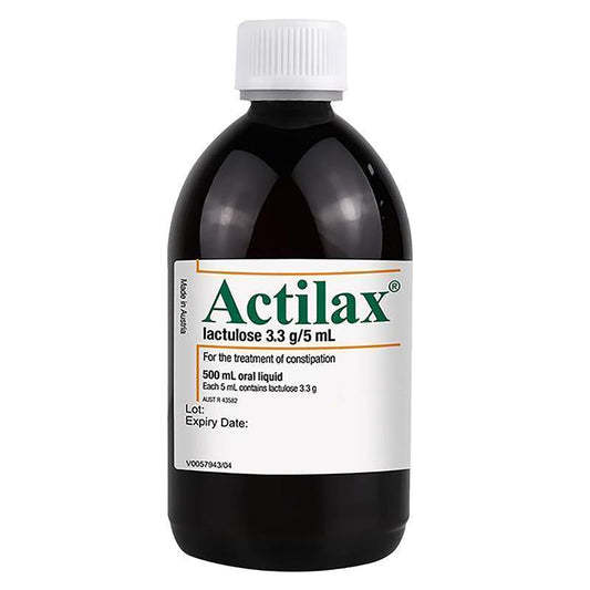 Actilax Mixture 500mL - Effective Relief for Chronic Constipation-Auzzi Store