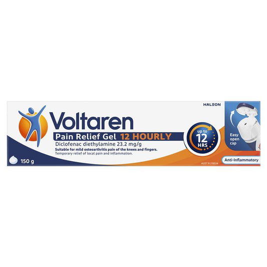 Voltaren Pain Relief Gel 12 Hourly – 150g-Auzzi Store