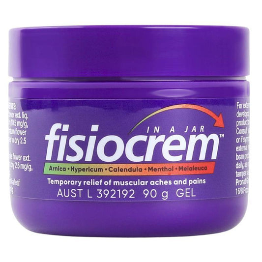 Fisiocrem Solugel Tub 90g - Natural Pain Relief Gel