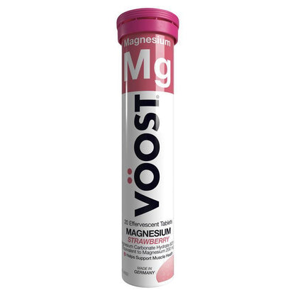 Voost Strawberry Magnesium Effervescent Tablets, 20 Count