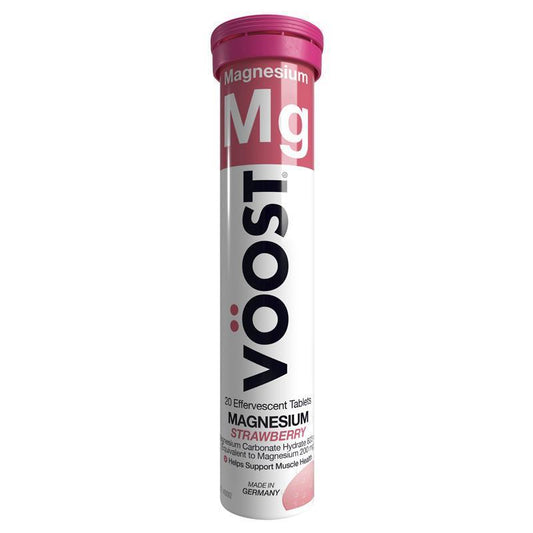 Voost Strawberry Magnesium Effervescent Tablets, 20 Count