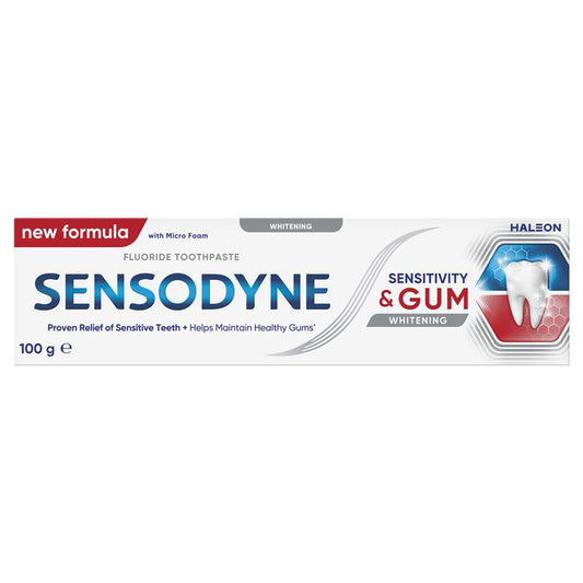 Sensodyne Toothpaste - Sensitivity & Gum Whitening 100g