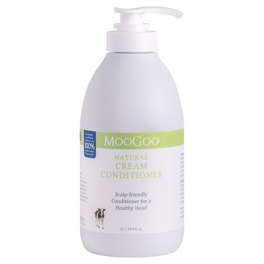 MooGoo Cream Conditioner 1L - Nourishing Natural Hydration