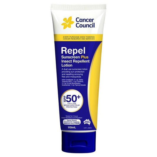 Cancer Council SPF 50+ Insect Repellent - 110ml Tube - Auzzi Store