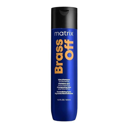 Matrix Brass Off Blue Toning Shampoo 300ml - Neutralize Brassy Tones