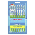 Oral-B Fresh Clean Soft Manual Toothbrush - 7 Pack