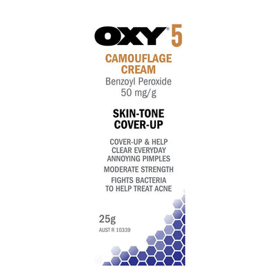 Oxy 5 Acne Camouflage Skin Tone Cover Up Cream (22g)
