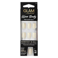 Glam By Manicare Glam Ready Pre-Glued Nails - Barefoot In Bail - 30 Pieces