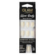 Glam By Manicare Glam Ready Pre-Glued Nails - Barefoot In Bail - 30 Pieces