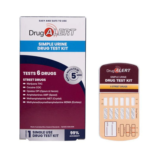 Drug Alert Street Drugs Single Test Kit - Reliable Detection - Auzzistore