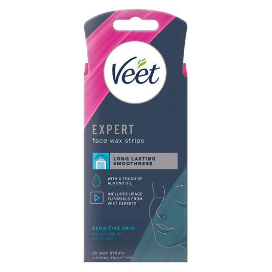 Veet Expert Cold Wax Strips for Face - 20 Pack – view 2