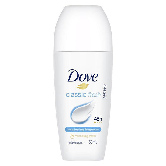 Dove Women Antiperspirant Deodorant Classic Fresh 50ml - 48h Protection-Auzzi Store