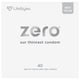 LifeStyles Zero Ultra-Thin 40 Condoms  - Lubricated, Latex – view 2