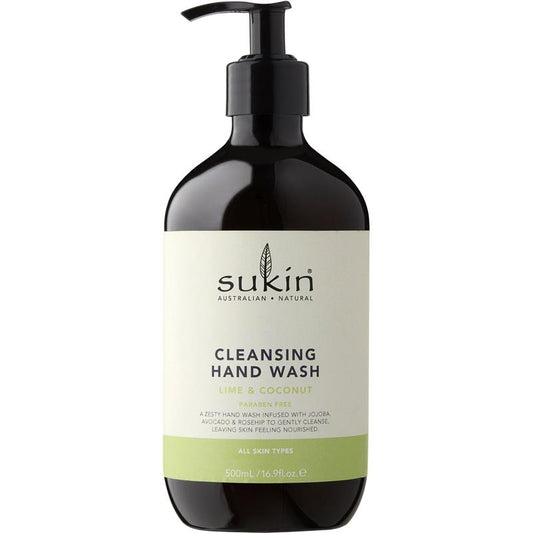 Sukin Lime And Coconut Hand Wash 500ml