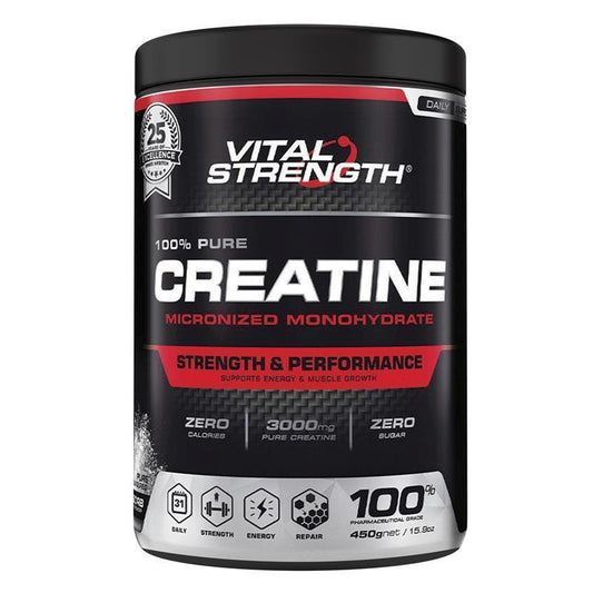 Vital Strength Creatine - Tri-Phosphate Enhancer (450g)-Auzzi Store