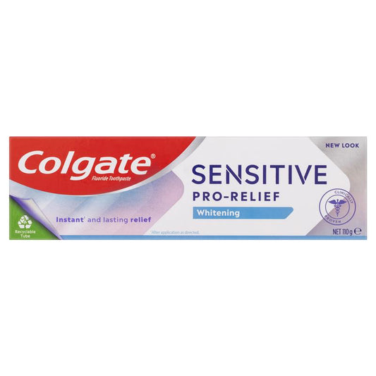 Colgate Sensitive Pro-Relief Whitening Toothpaste - 110g-Auzzi Store