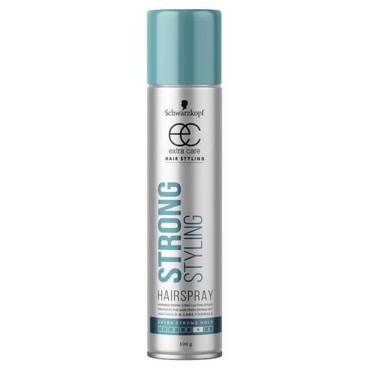 Schwarzkopf Extra Care Strong Styling Hairspray Maximum Hold 100g-Auzzi Store