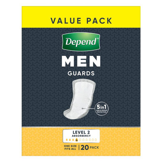 Depend for Men Guards - 20 Pack - Auzzi Store