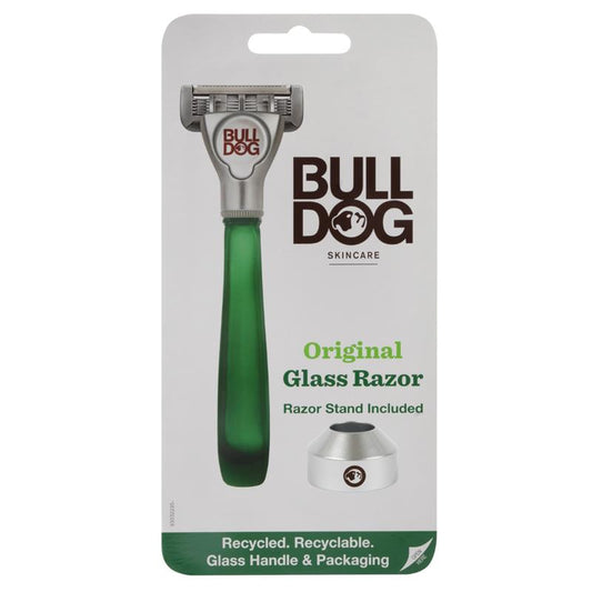Bulldog Original Glass Razor Kit, 5-Blade Cartridge & Recyclable Stand – view 2