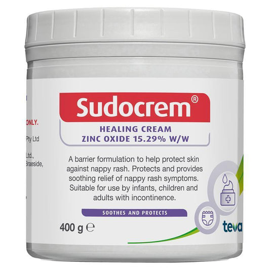 Sudocrem Baby Cream 400g - Soothing Nappy Rash Relief-Auzzi Store