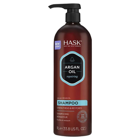 Hask Argan Oil Repairing Shampoo - 1 Litre